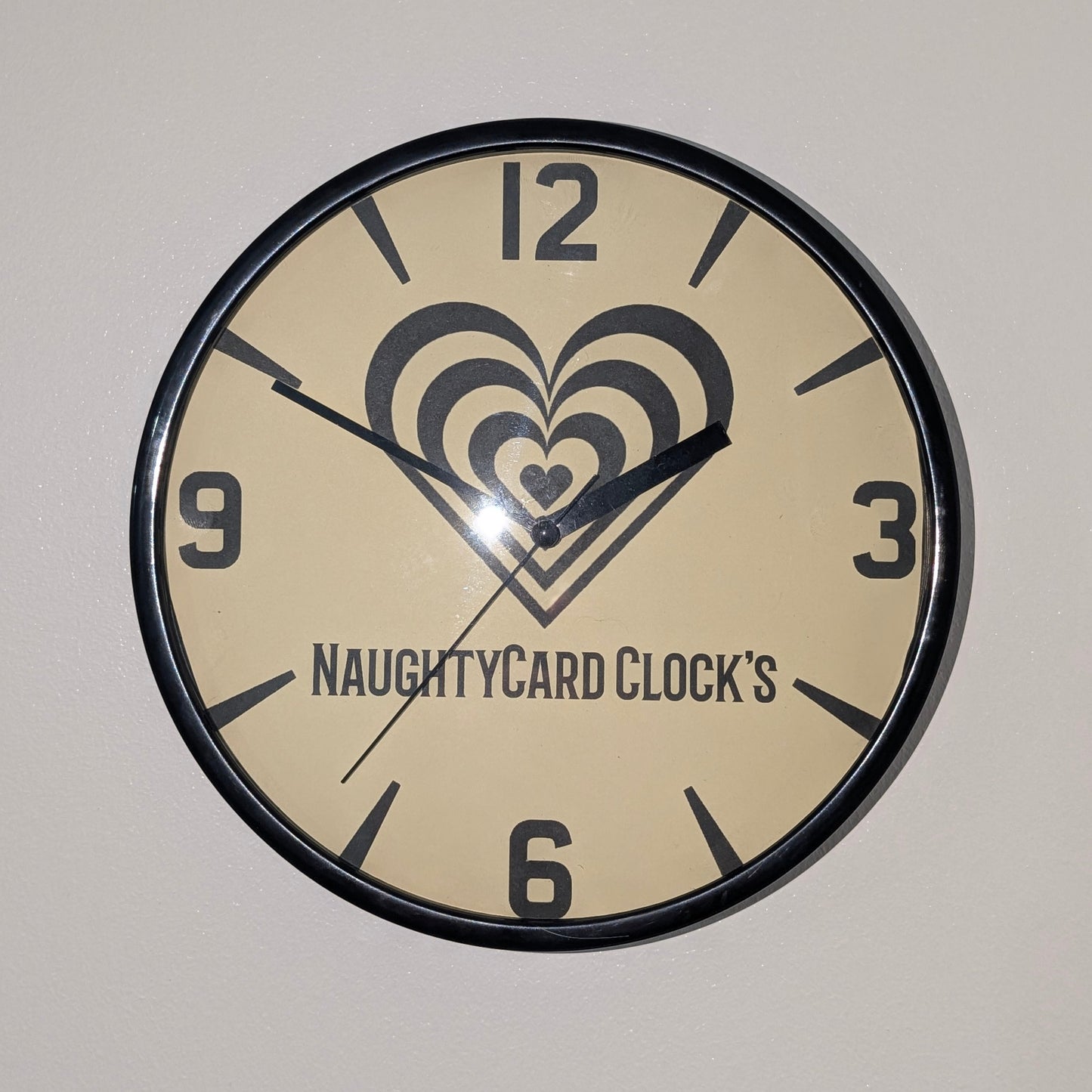 Highland Cow Personalised Clock