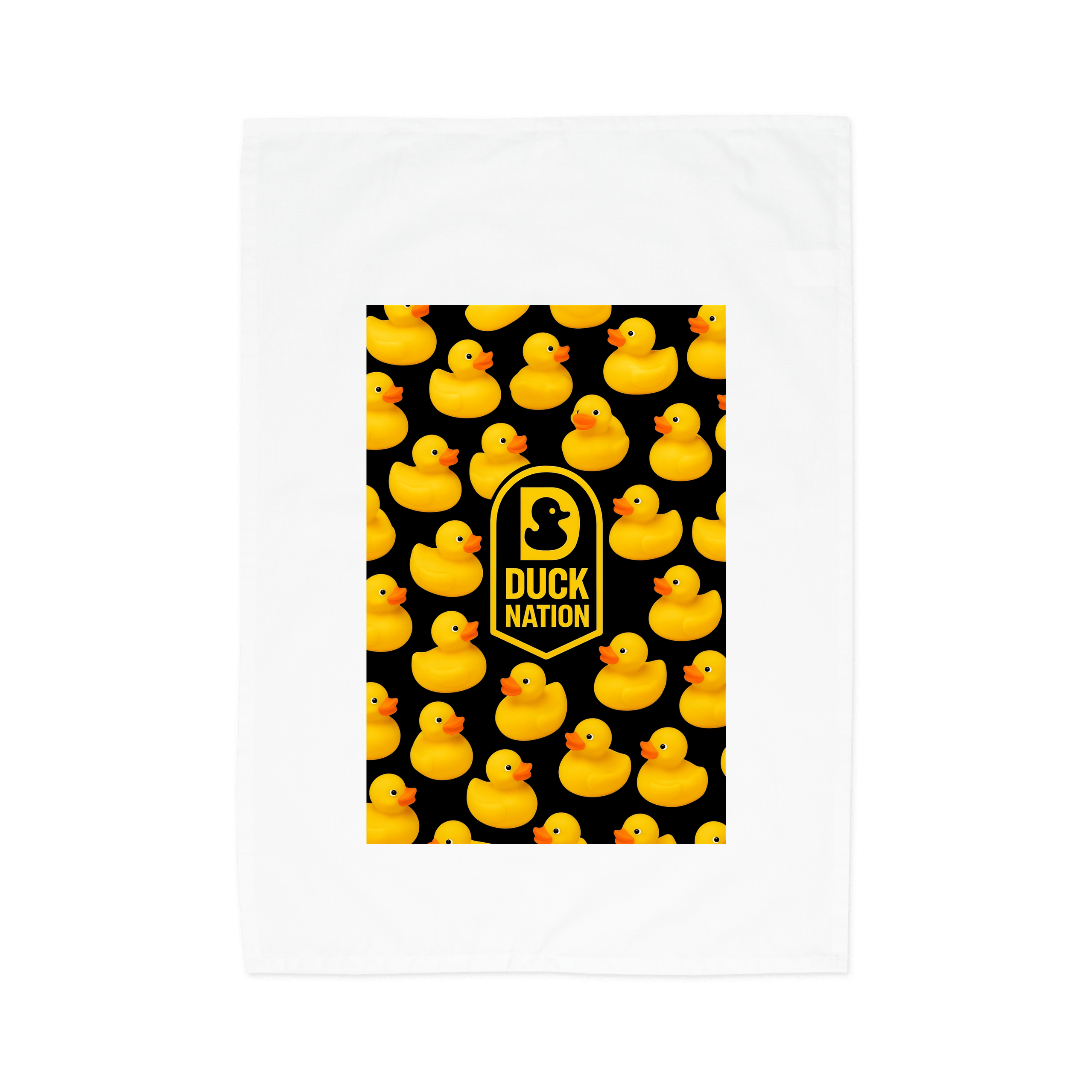 Duck Nation Wallpaper Design Tea Towel for Stylish Kitchen Decor