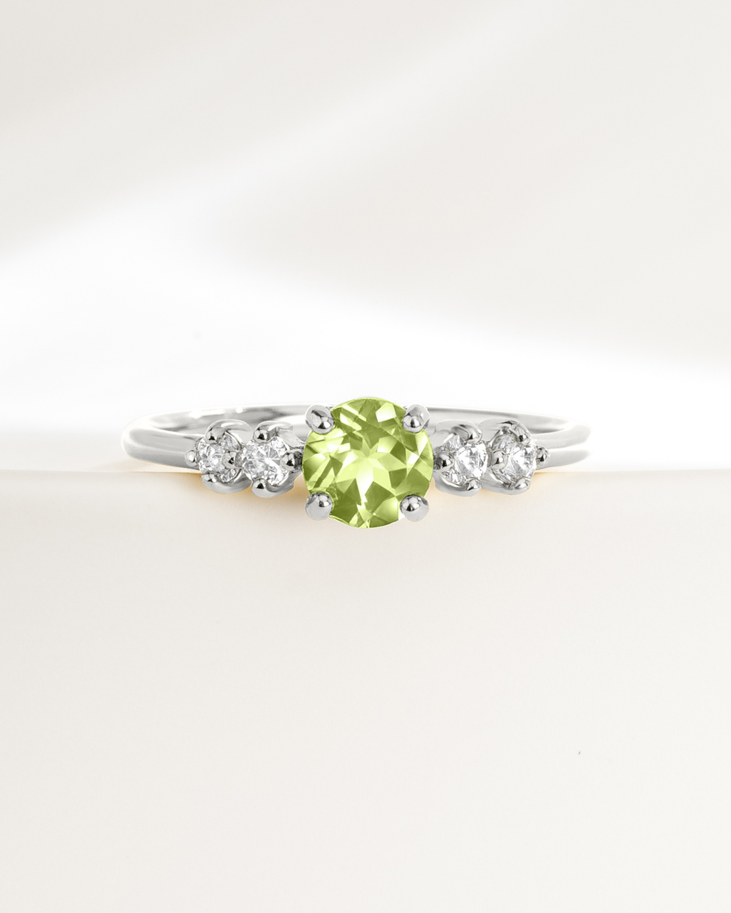 Peridot Everyday Jewellery Gift Set in Sterling Silver