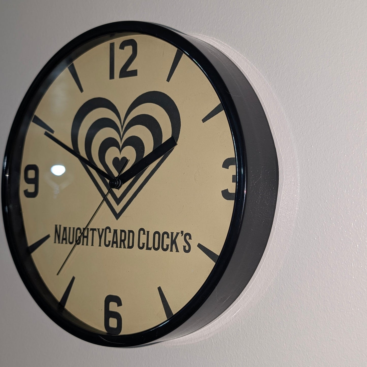 Highland Cow Personalised Clock