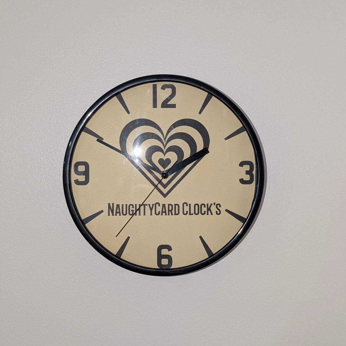 Highland Cow Personalised Clock