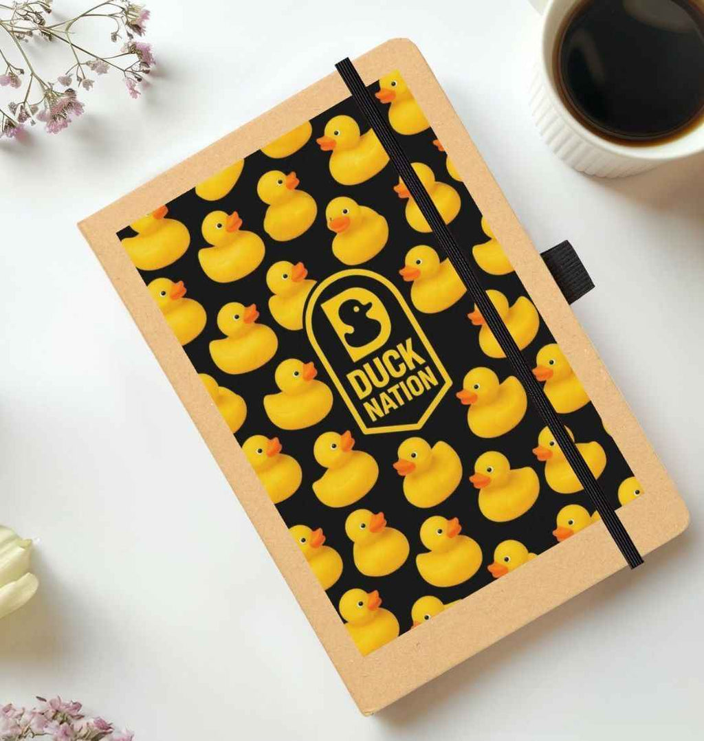 Duck Nation Notebook Wallpaper Design - Stylish and Creative Journal for Duck Enthusiasts