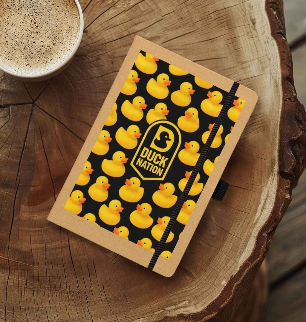 Duck Nation Notebook Wallpaper Design - Stylish and Creative Journal for Duck Enthusiasts