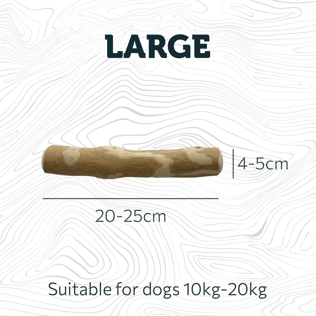 Natural Coffee Wood Dog Chews