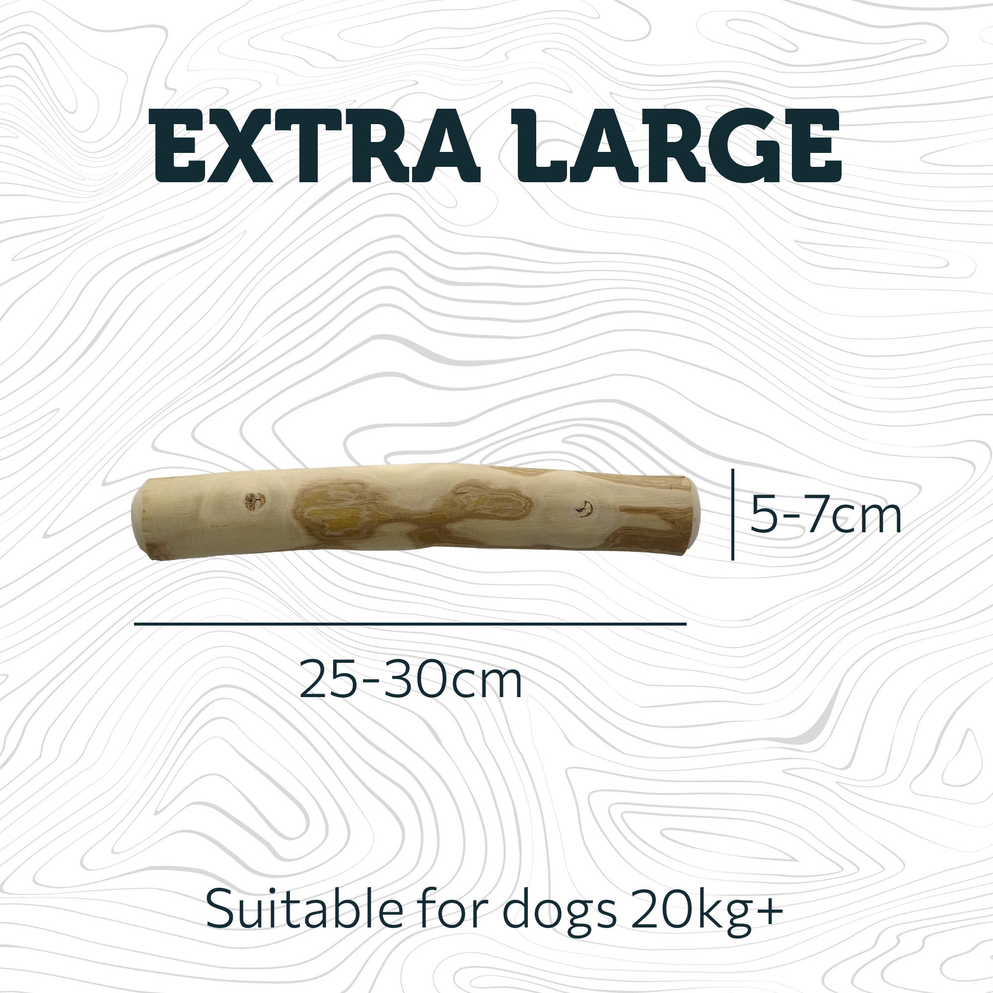 Natural Coffee Wood Dog Chews