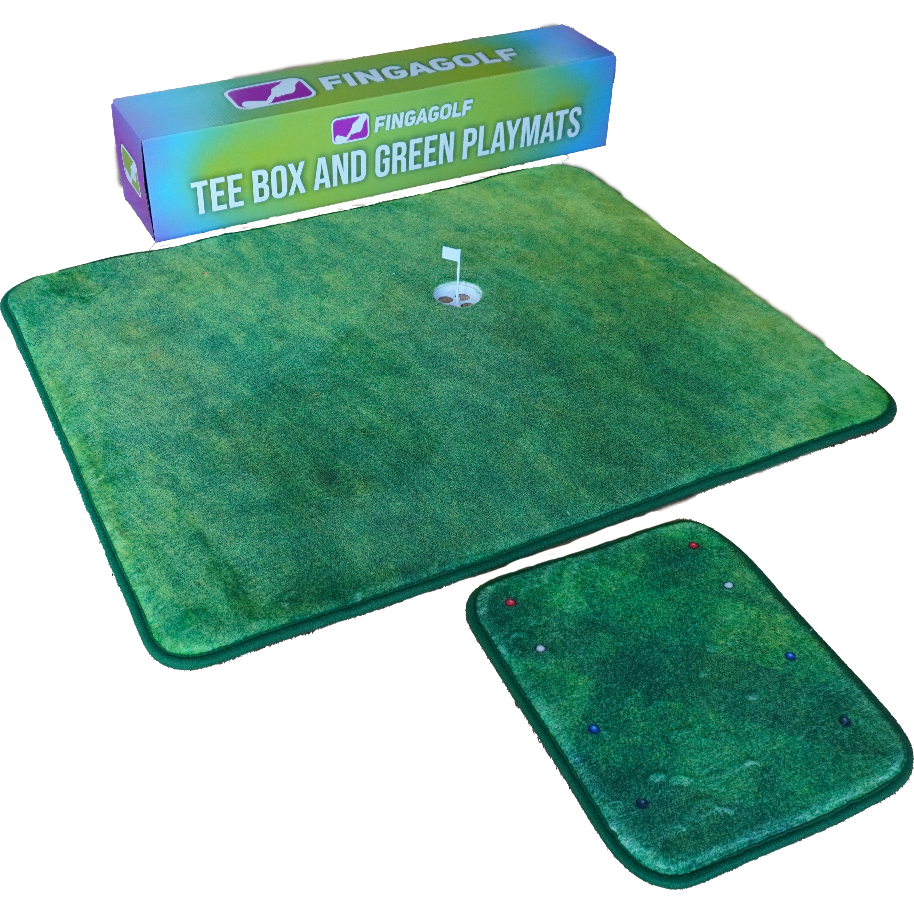 Tee Box and Green Playmats