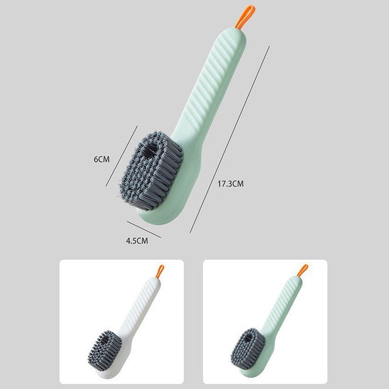 Automatic Liquid Discharge Shoe Brush Cleaner