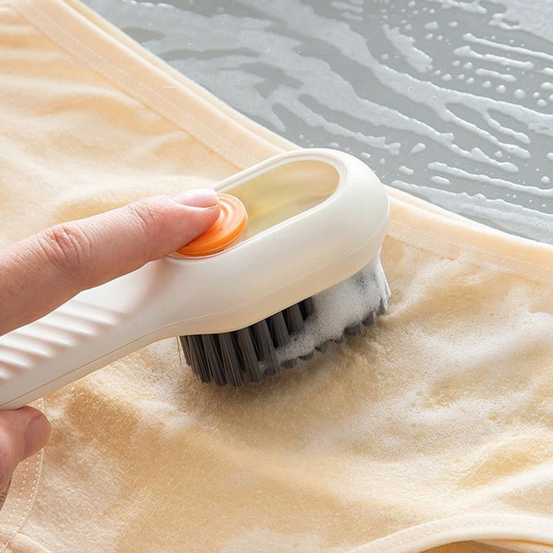 Automatic Liquid Discharge Shoe Brush Cleaner