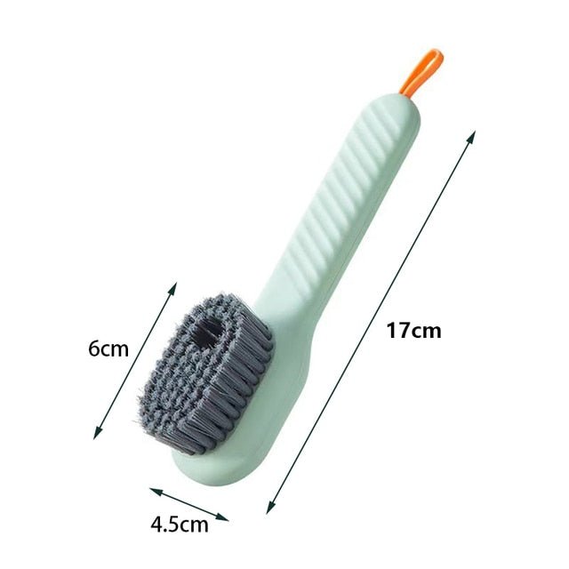Automatic Liquid Discharge Shoe Brush Cleaner