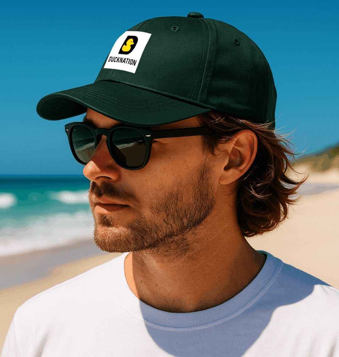 Duck Nation 6-Panel Baseball Cap for Style and Comfort