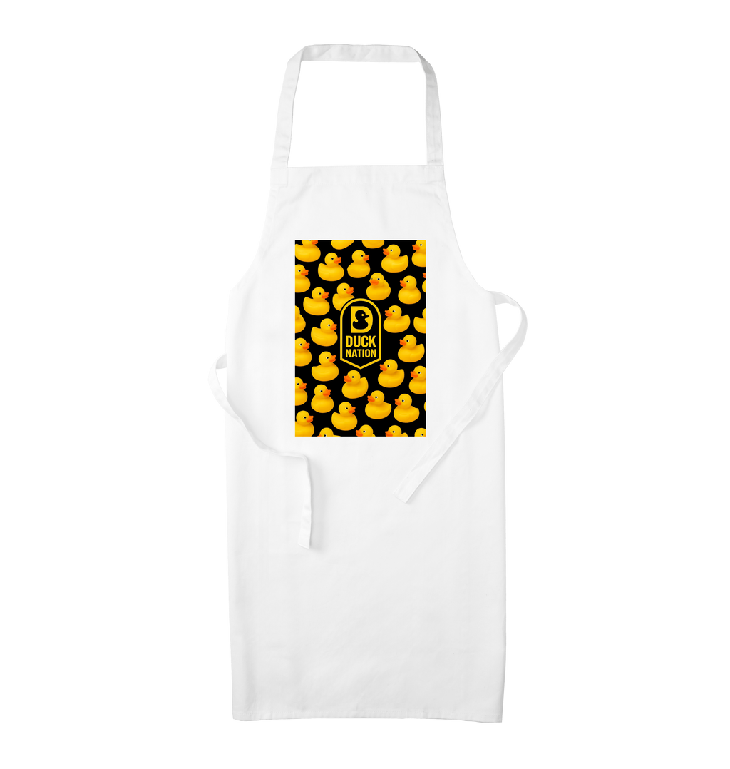 Duck Nation Wallpaper Apron for Creative Cooking and Stylish Protection