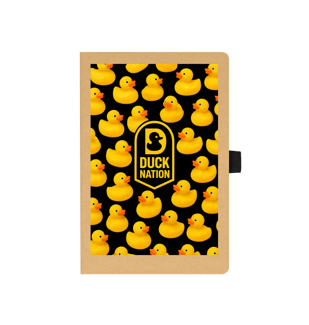 Duck Nation Notebook Wallpaper Design - Stylish and Creative Journal for Duck Enthusiasts