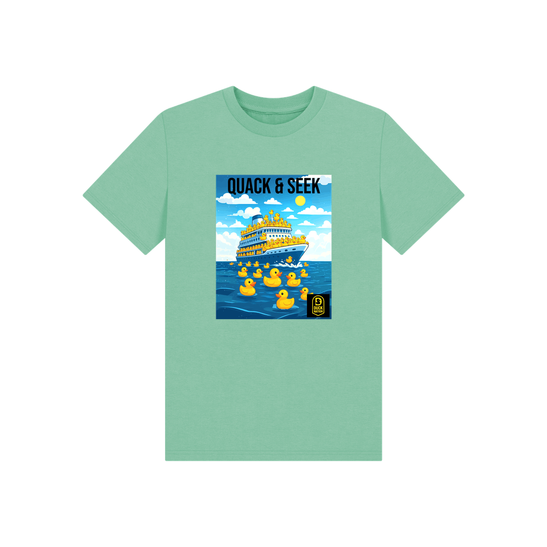 Kids DN Hide & Quack Cruising T-Shirt for Fun Adventures - Perfect Kids Cruising T-Shirt