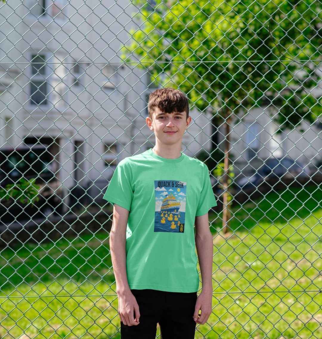 Kids DN Hide & Quack Cruising T-Shirt for Fun Adventures - Perfect Kids Cruising T-Shirt