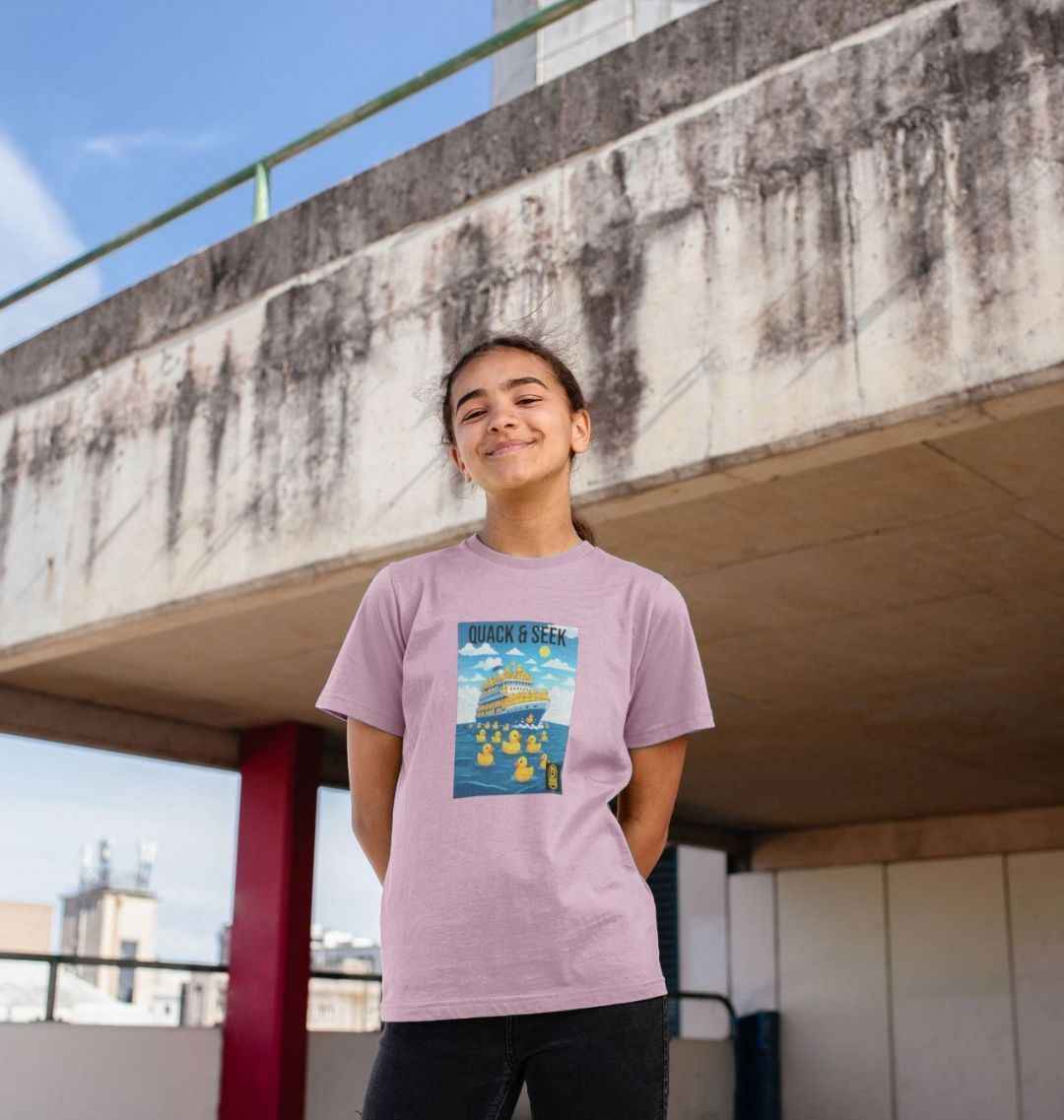 Kids DN Hide & Quack Cruising T-Shirt for Fun Adventures - Perfect Kids Cruising T-Shirt