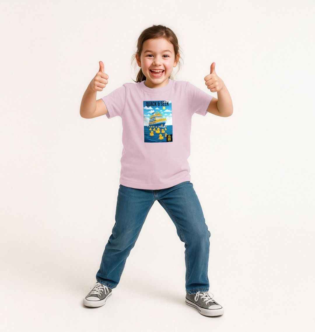 Kids DN Hide & Quack Cruising T-Shirt for Fun Adventures - Perfect Kids Cruising T-Shirt