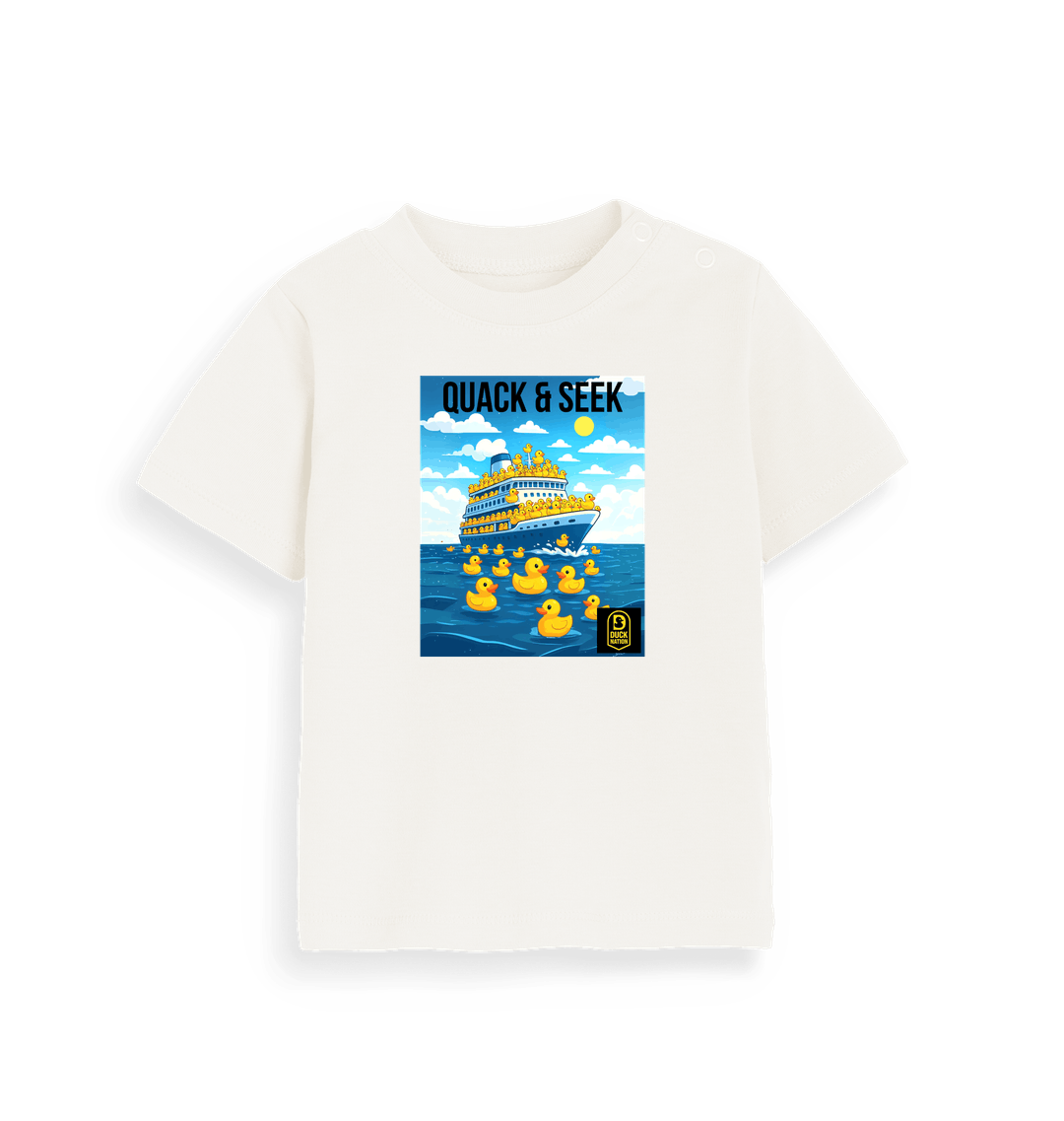 Toddler Quack Cruise T-Shirt for Fun Adventures - Perfect for Little Explorers