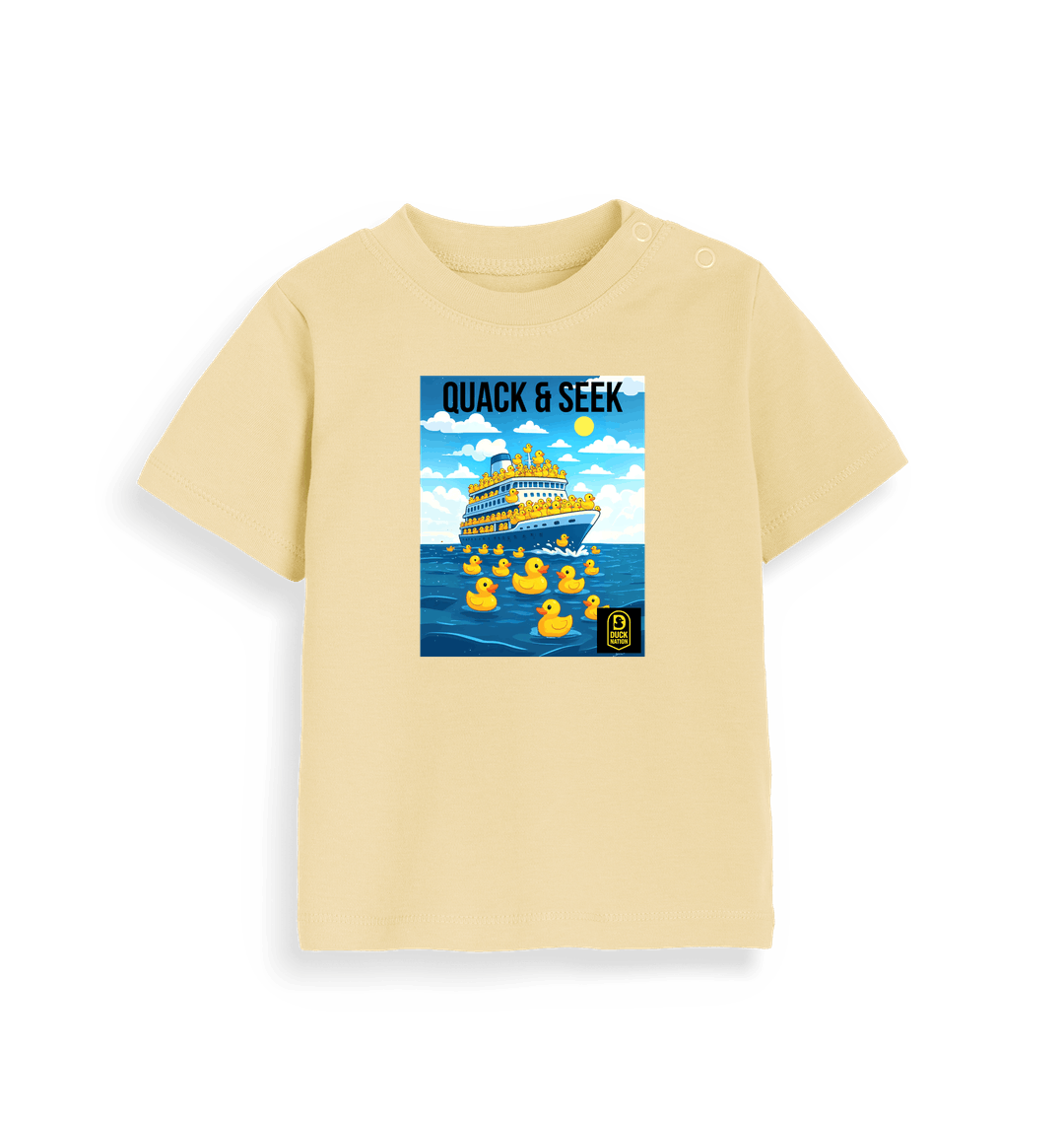 Toddler Quack Cruise T-Shirt for Fun Adventures - Perfect for Little Explorers