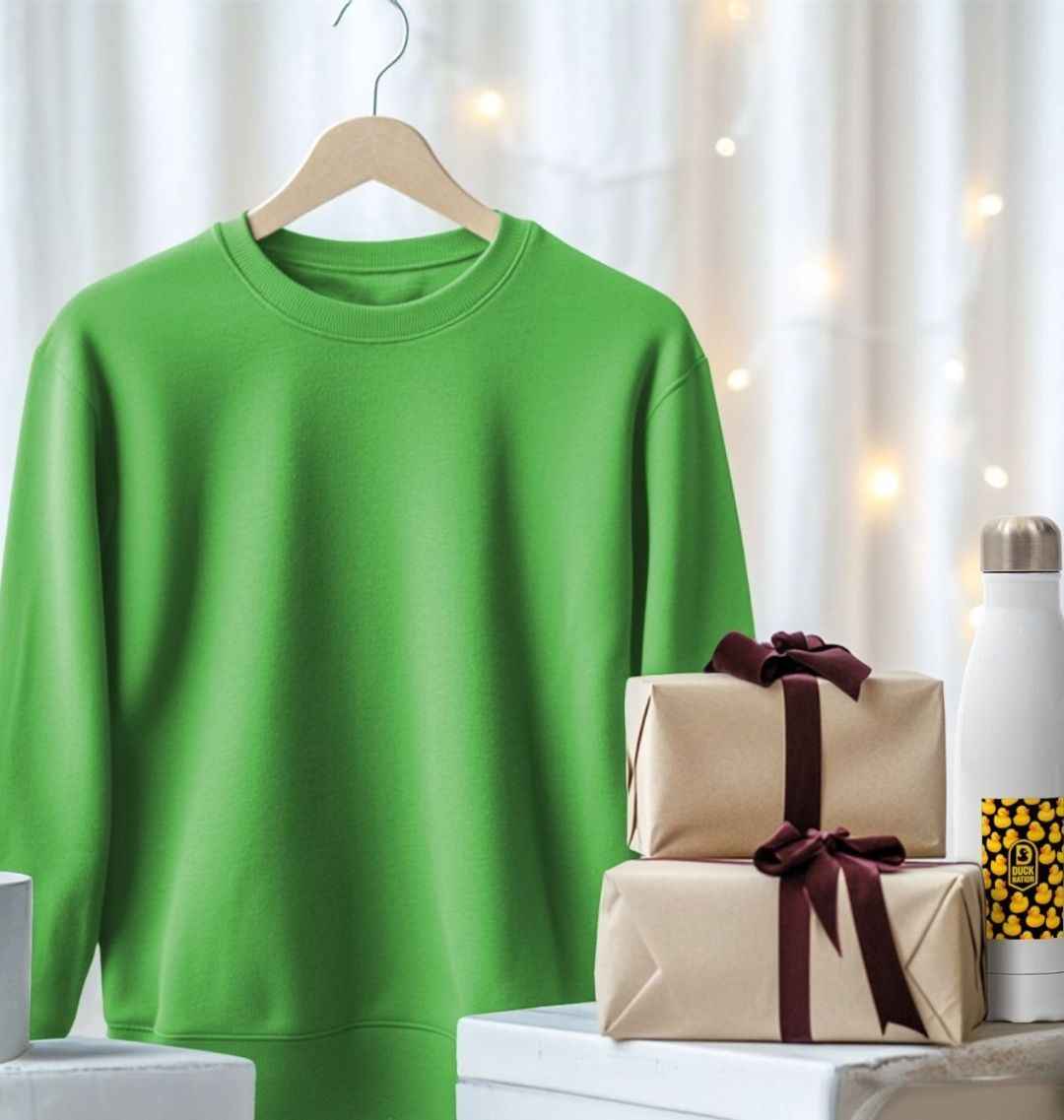 Duck Nation Water Bottle with Stylish Duck Wallpaper Design